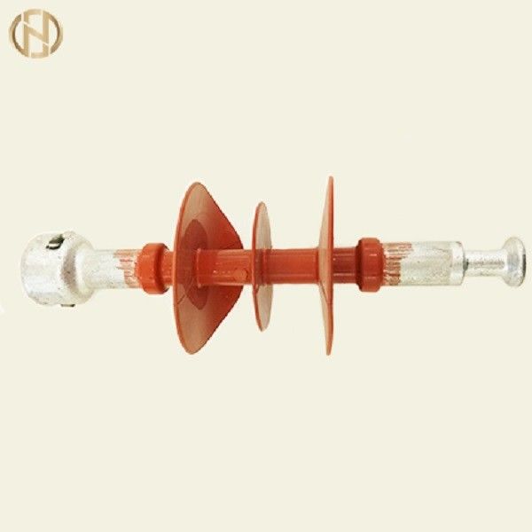 Accesorios de poste del color rojo, aislador de suspensión compuesto 10-500kV