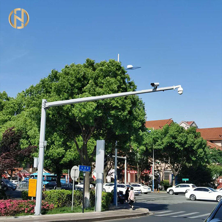 Cámara CCTV asísmica poste del acero el 16M del diseño Q235B
