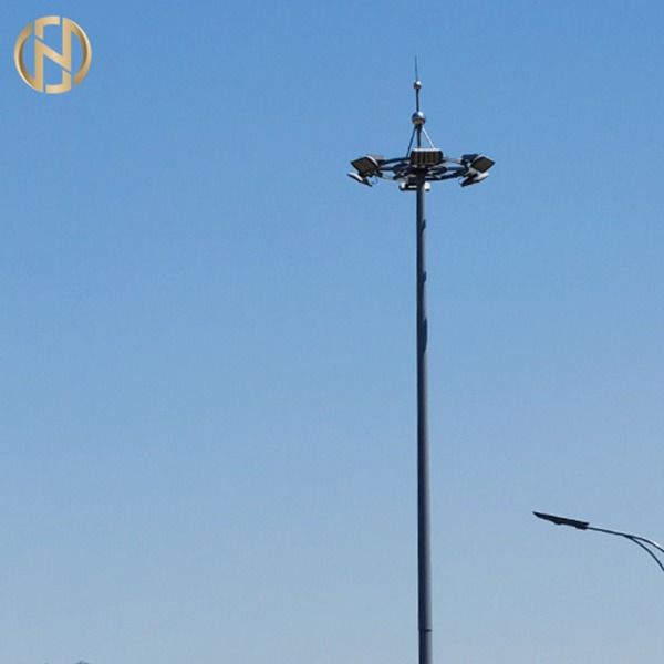 Lámpara poste del palo de Octadecagon del acero Q420 alta los 20M los 30M los 35M los 40M