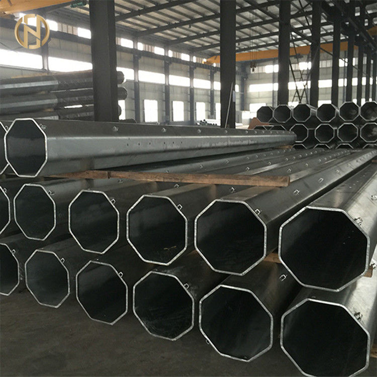 El metal los 7.6m de acero poste para uso general de los 25FT pulveriza grueso de Coated16mm