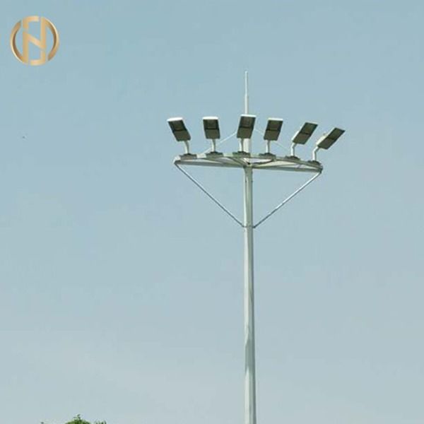 Conexión poligonal de la coincidencia de poste ligero del palo de la luz de calle Q460 alta