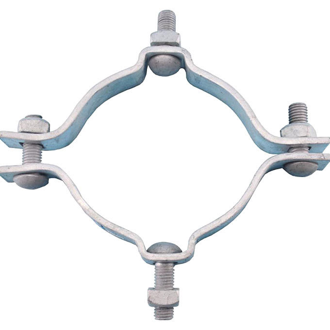 Acero de Guy Clamp Hold Hoop Galvanized del hardware de la maravilla de la inmersión caliente