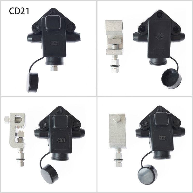 El conector de perforación de aislamiento de la abrazadera del cable emperna la baja tensión eléctrica