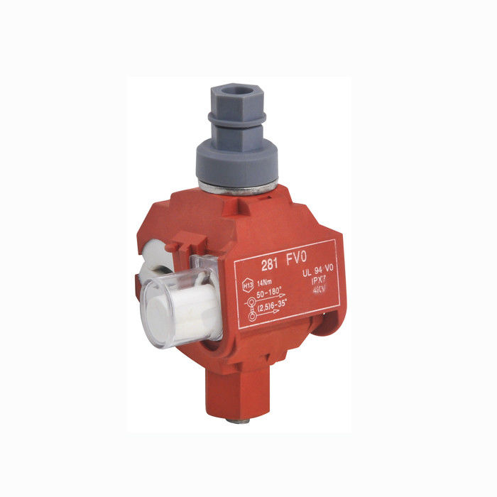 Conector aislador ignífugo de perforación eléctrico del cable de la abrazadera de la serie del TTD