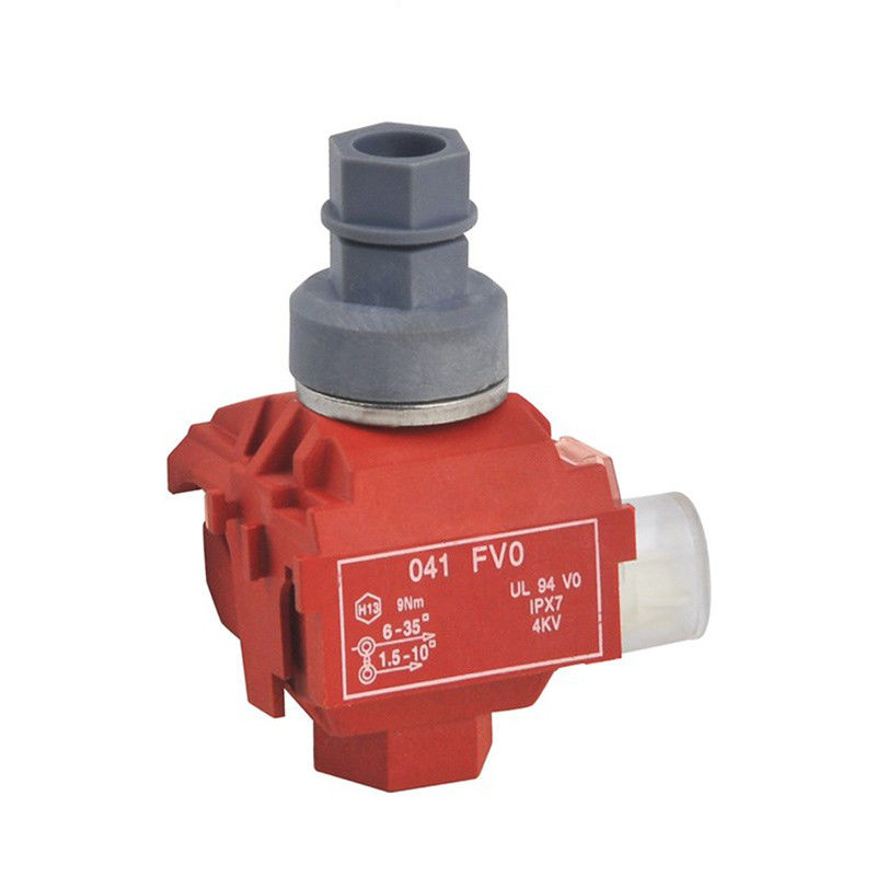 Conector aislador ignífugo de perforación eléctrico del cable de la abrazadera de la serie del TTD