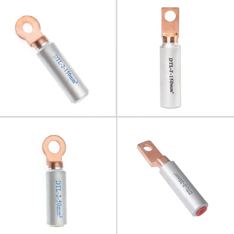 Cobre bimetálico forjado del cable de Pin Type Terminal Lugs Ferrules de la encrespadura