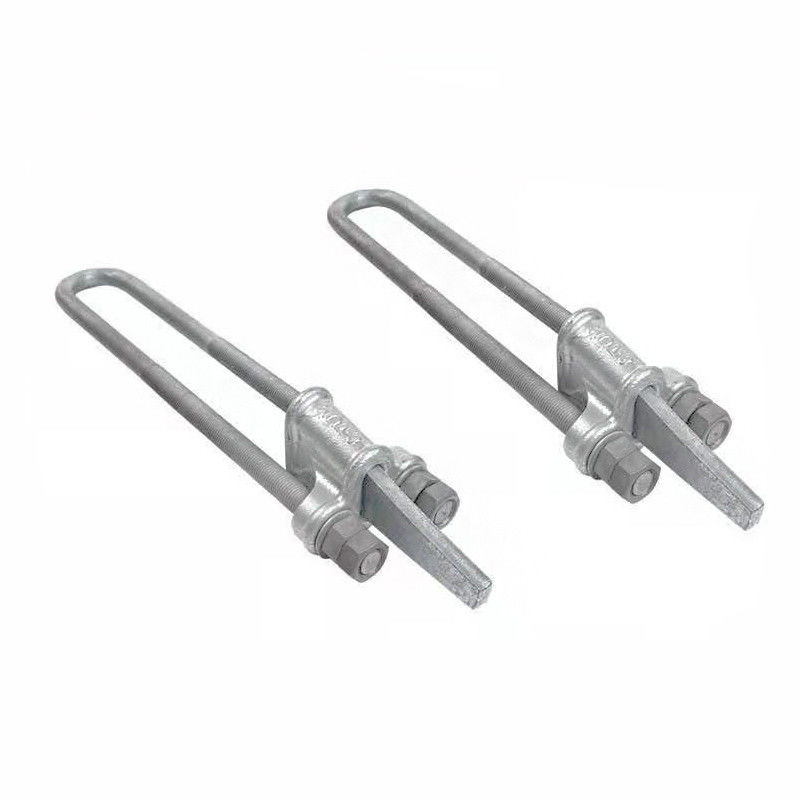 Línea de tracción ajustable de la cuña de la NUEZ conductor de cable de la compresión de la abrazadera de tensión