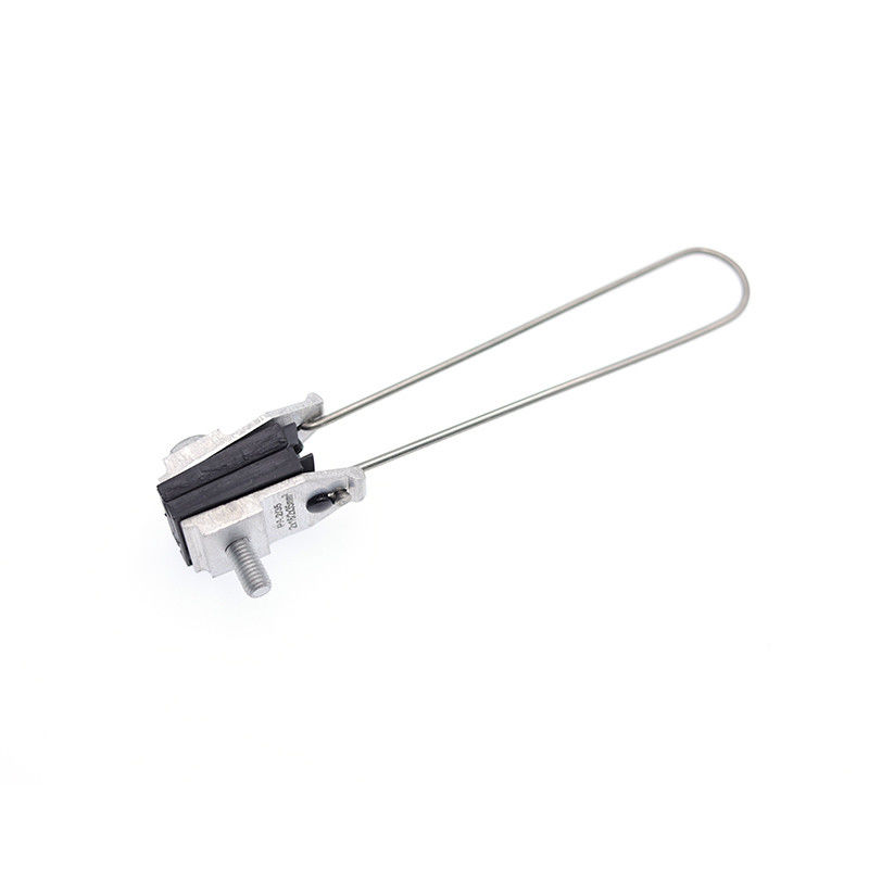 Metal que aísla el alambre de aluminio de la abrazadera del callejón sin salida que ancla el cable de la tensión de la cuña