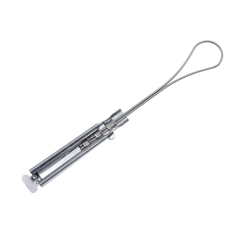 Cable óptico de Opgw del metal de la abrazadera SS304 de la suspensión de la tensión de la serie de Kwac
