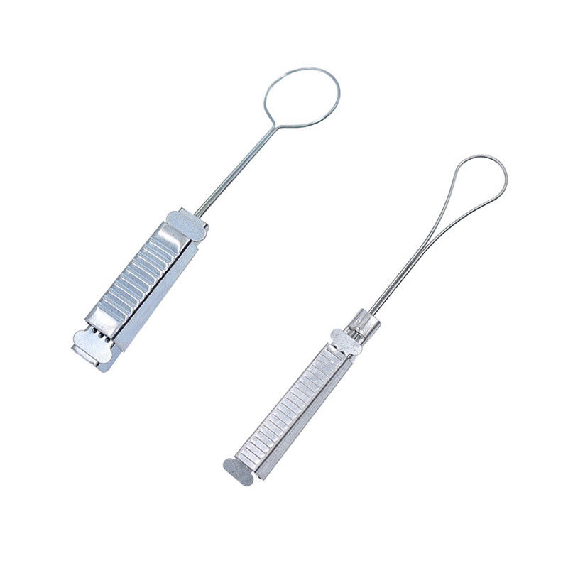 Cable óptico de Opgw del metal de la abrazadera SS304 de la suspensión de la tensión de la serie de Kwac