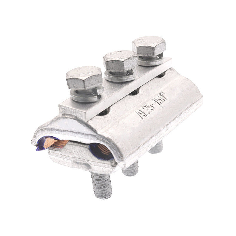 Cobre de aluminio de la abrazadera serie-paralela del surco de CAPG bimetálico