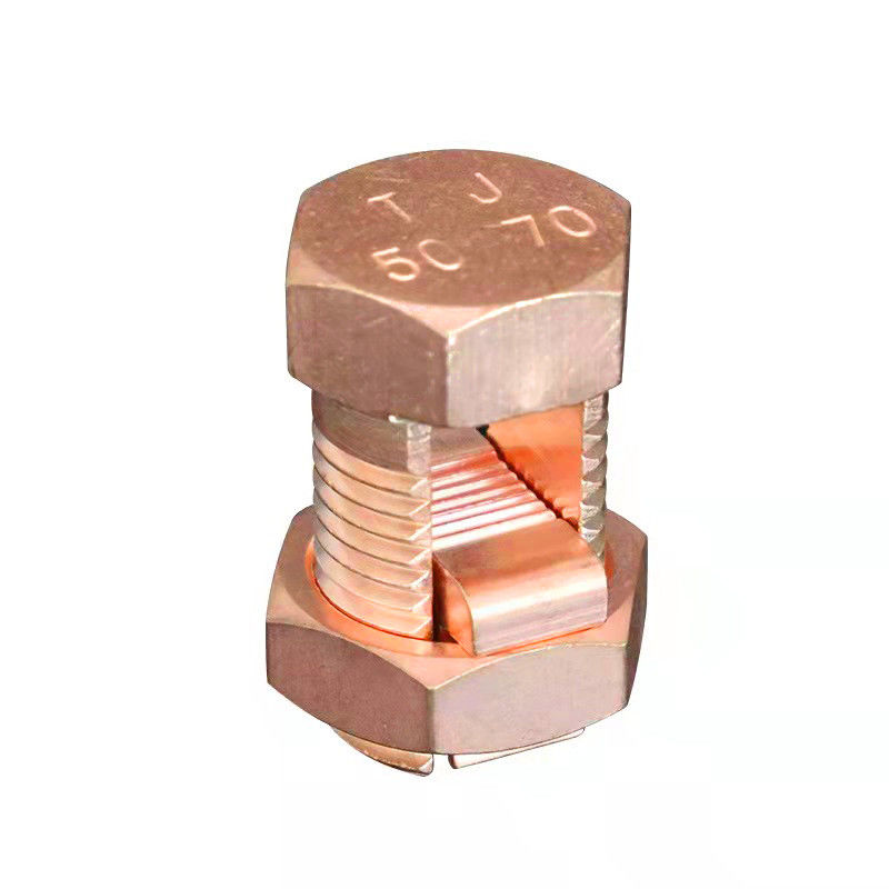 Colocación de cobre importada del vínculo de la línea eléctrica de la abrazadera del cable del conector del perno