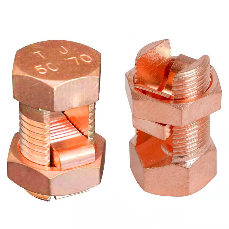 Colocación de cobre importada del vínculo de la línea eléctrica de la abrazadera del cable del conector del perno