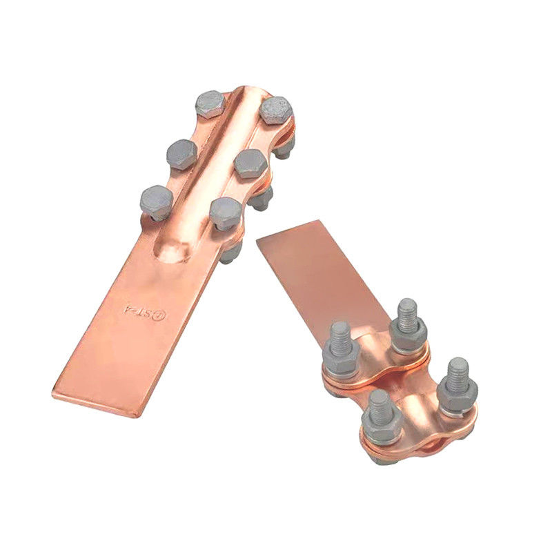 Transición de aluminio terminal de Clamp Bolt Copper del conductor de cable